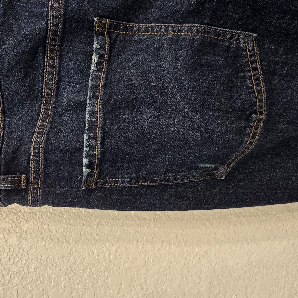 Time and Tru High Rise Women's Jeans - Dark Blue - Picture 7 of 15